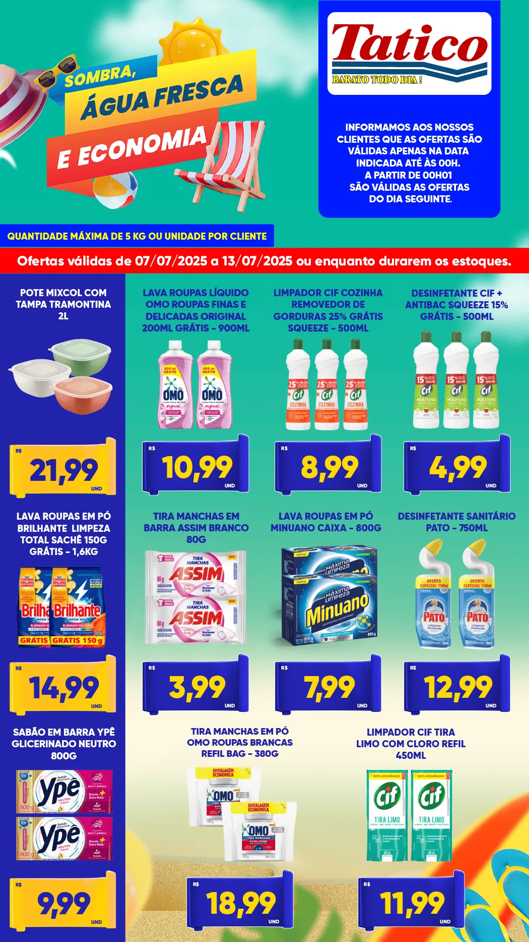 Encarte de Folhetos Tatico 7 de julho até 13 de julho 2025 - Pagina 7