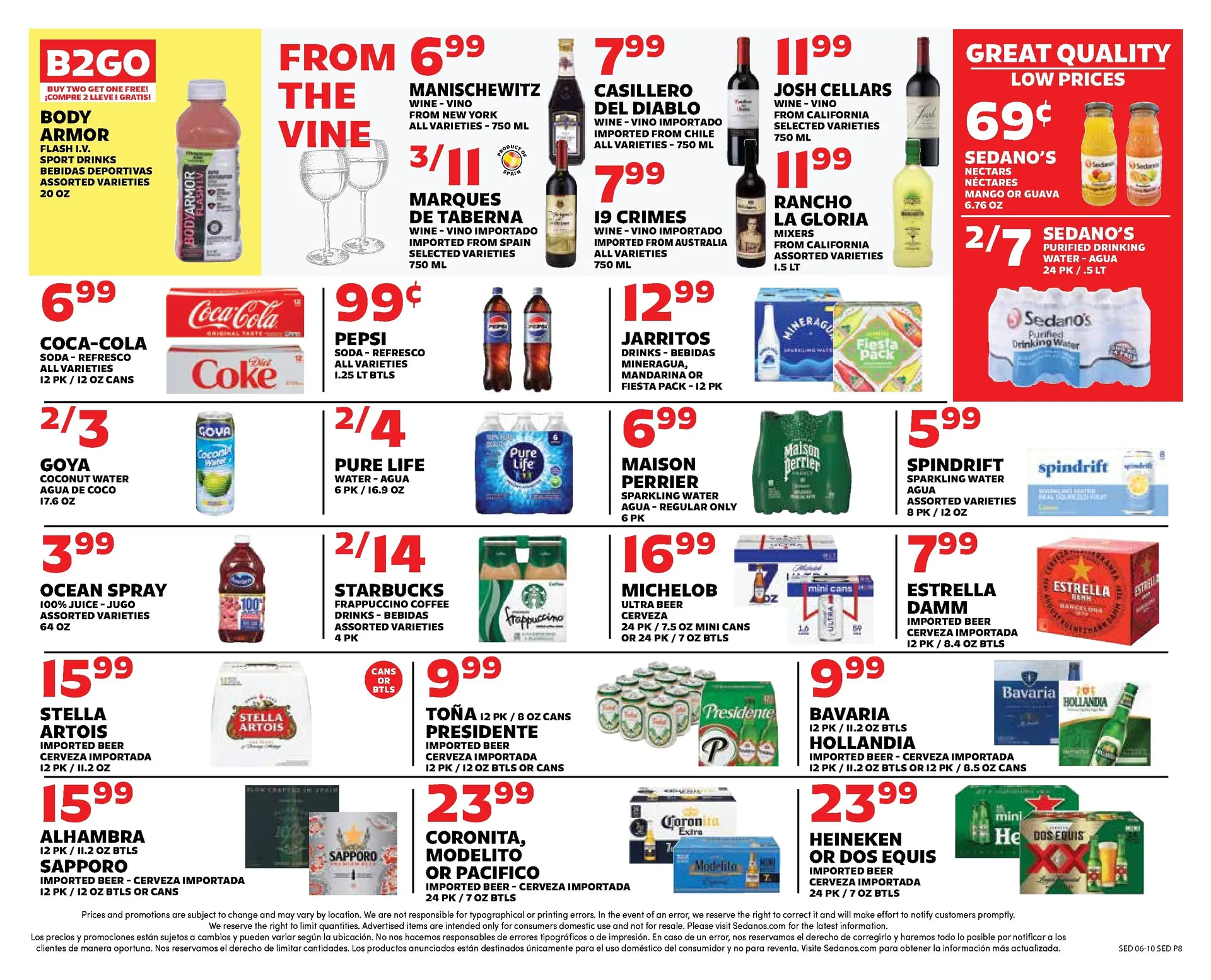 Weekly ad Sedano's Sales from June 10 to June 16 2026 - Page 8