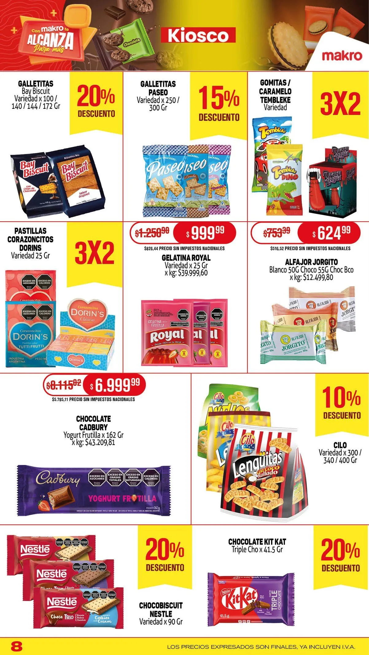 Ofertas de Ofertas Makro Sales 3 de julio al 9 de julio 2025 - Página 8 del catálogo