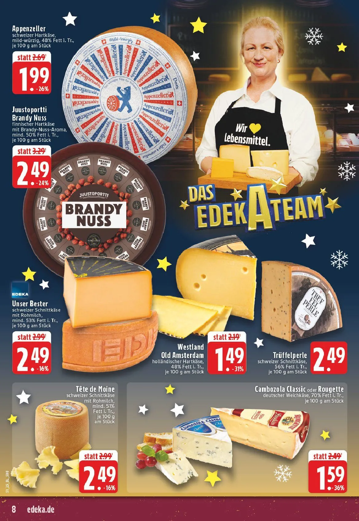 Edeka Angebote von 13. Dezember bis 20. Dezember 2025 - Prospekt seite 8