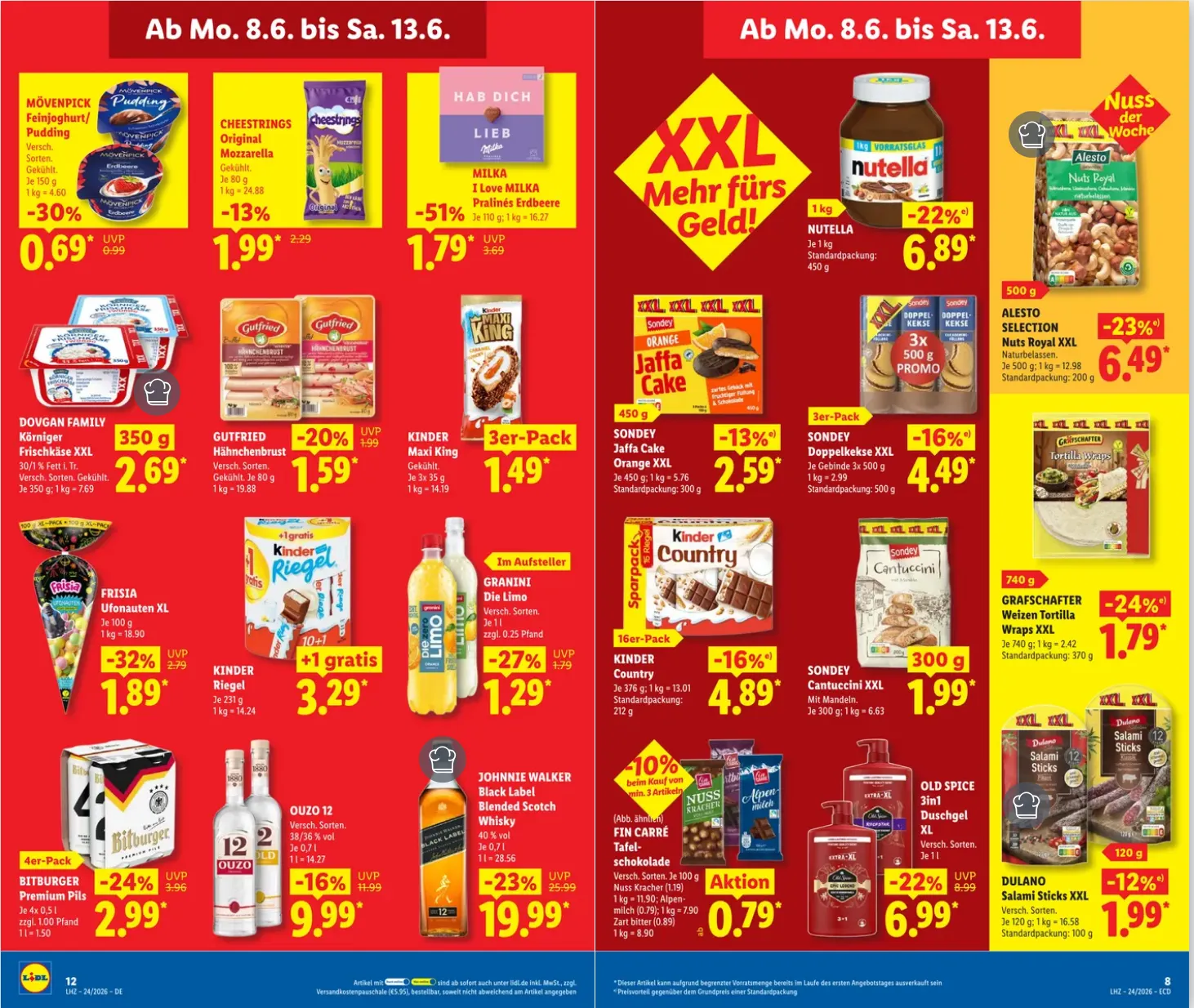 Lidl Prospekte von 8. Juni bis 13. Juni 2026 - Prospekt seite 8