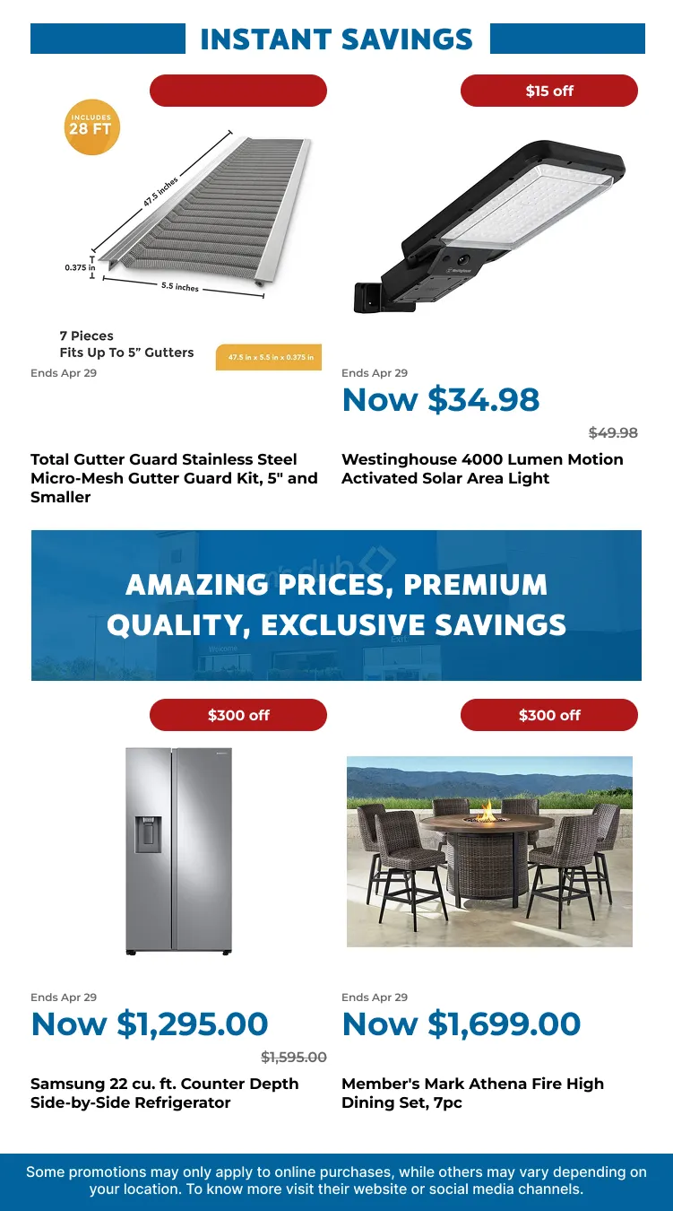 Weekly ad  Sam's Club Sales from April 14 to May 3 2026 - Page 8