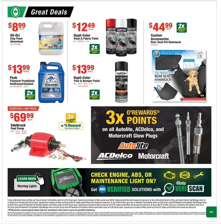 Weekly ad O'Reilly Auto Parts Sales from January 28 to February 24 2026 - Page 8