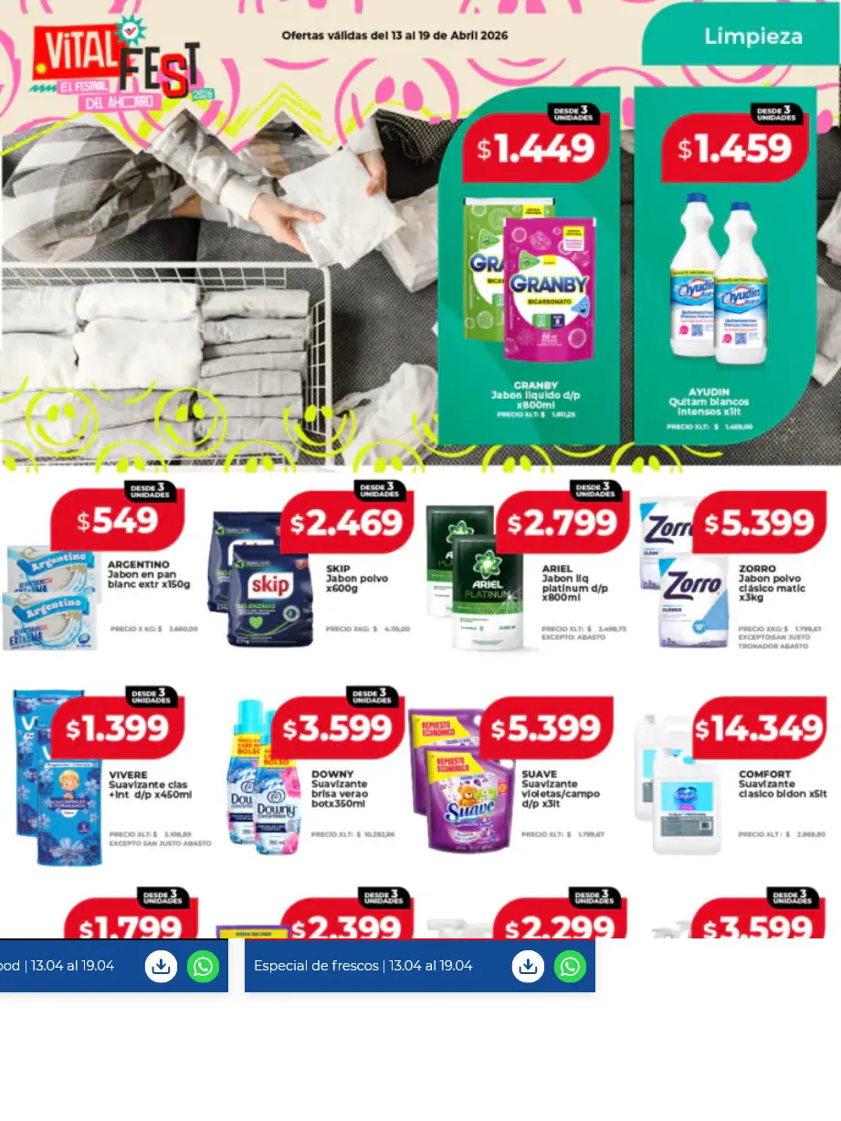 Ofertas de Ofertas Vital  13 de abril al 19 de abril 2026 - Página 15 del catálogo