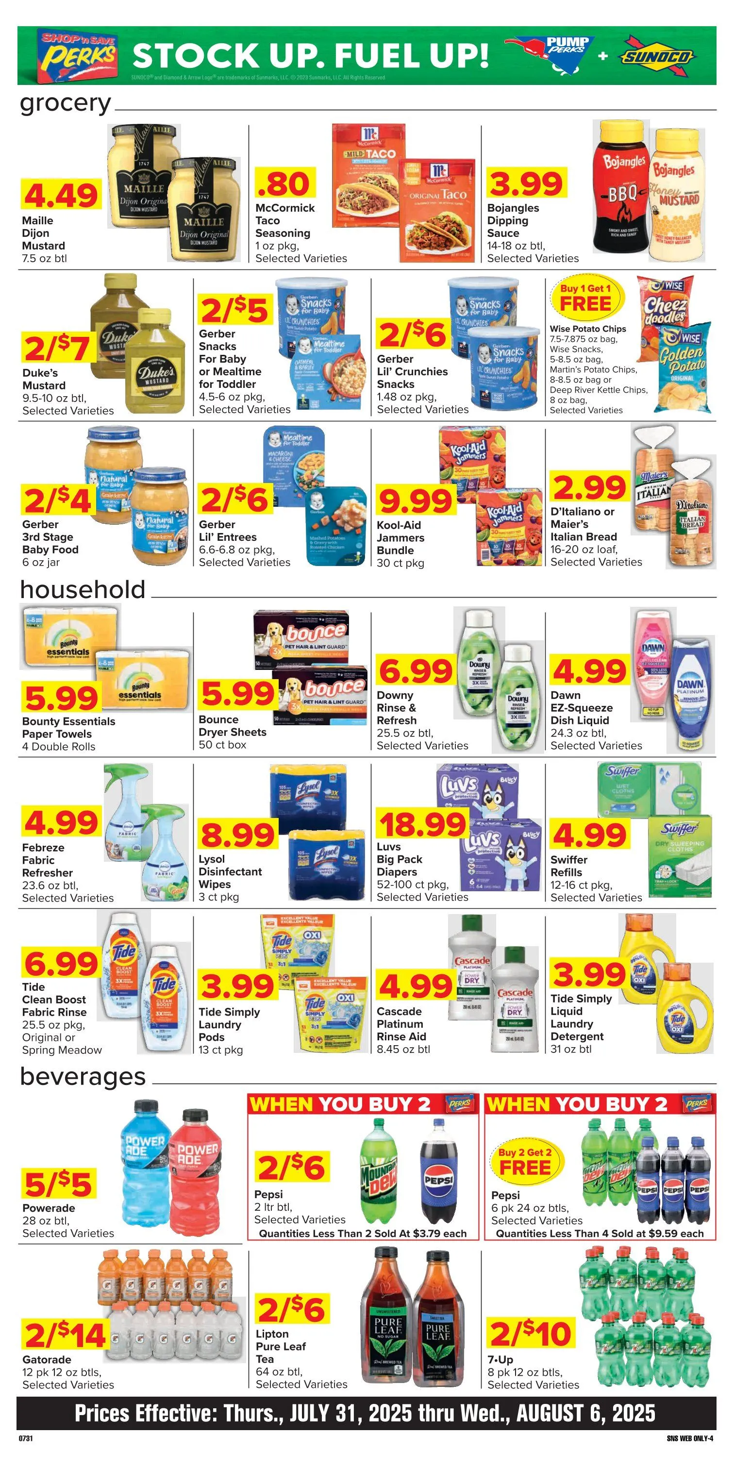 Weekly ad Shop'n Save Sales from July 31 to August 6 2025 - Page 8