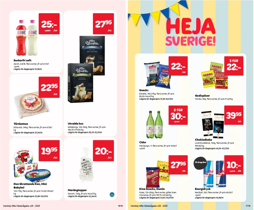 Senaste Hemköp erbjudanden från 15 juni till 20 juni 2026 - Reklamblad sidor 8