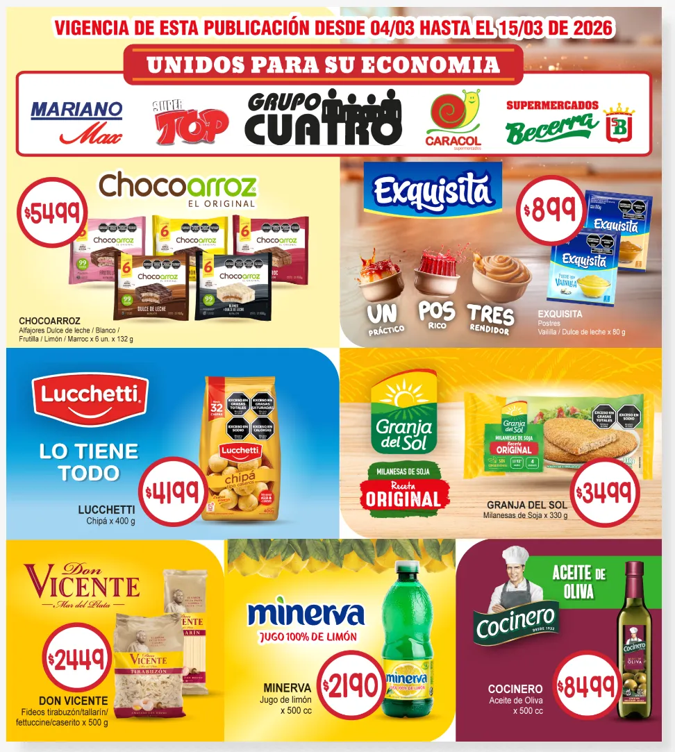 Ofertas de Ofertas Mariano Max - Últimos catálogos 3 de marzo al 16 de marzo 2026 - Página 8 del catálogo