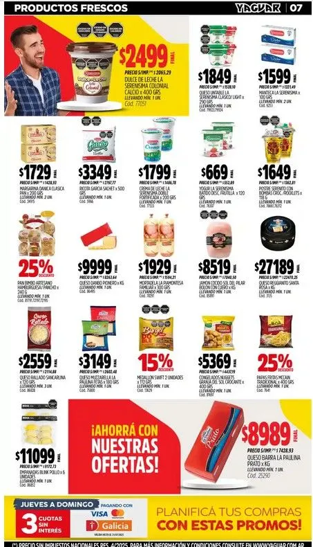 Ofertas de Ofertas Yaguar 28 de julio al 3 de agosto 2025 - Página 7 del catálogo