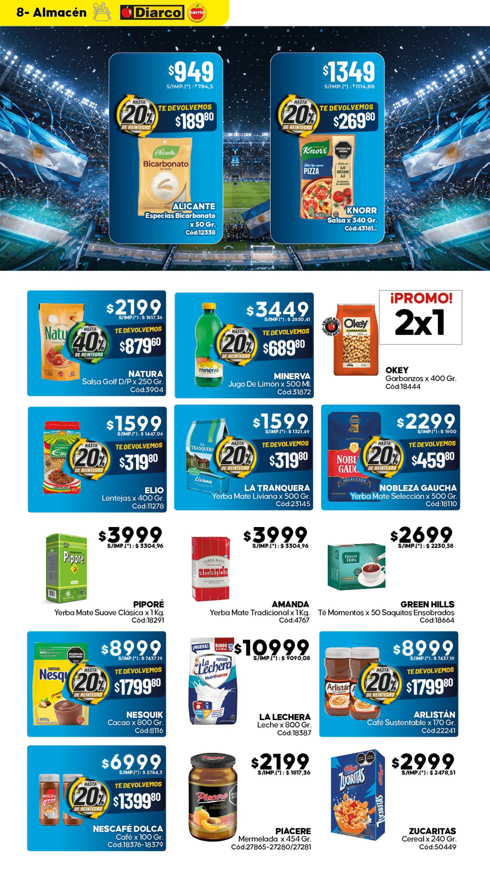 Ofertas de Ofertas Diarco 8 de junio al 12 de junio 2026 - Página 8 del catálogo