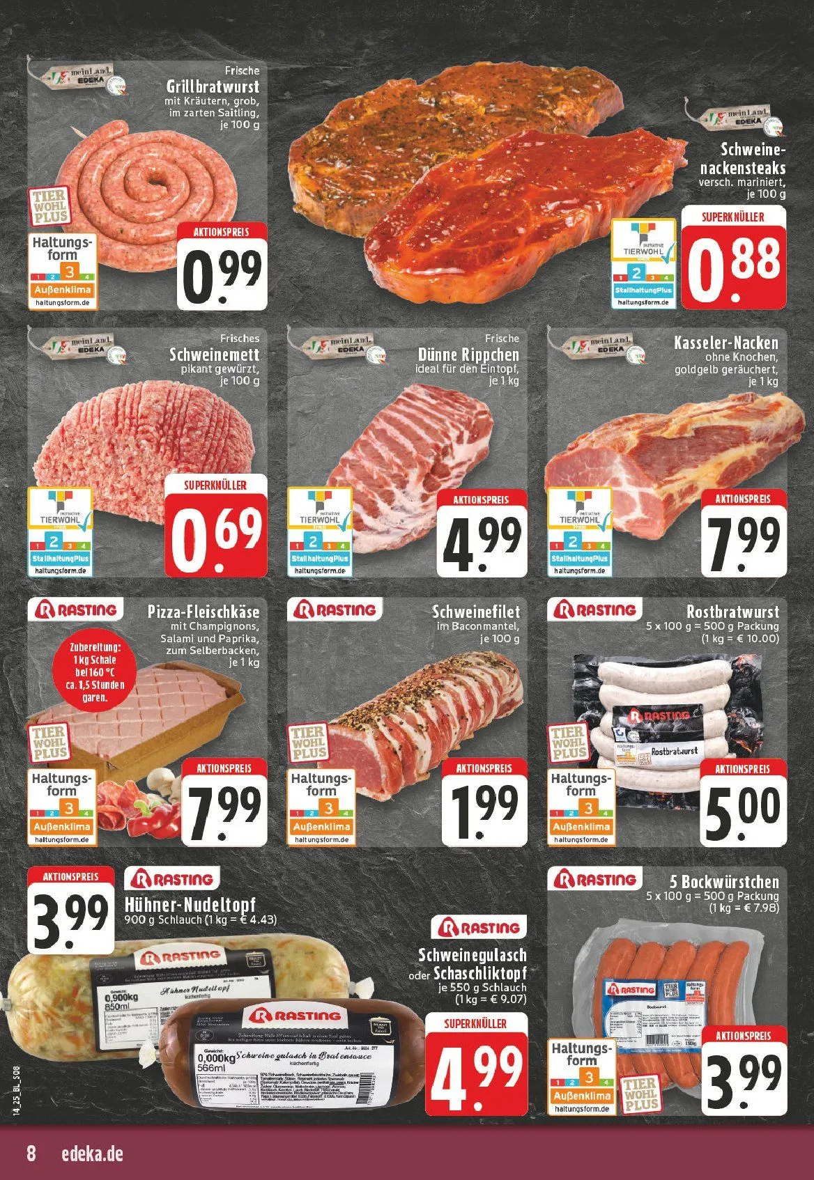 Edeka Prospekt von 31. März bis 5. April 2025 - Prospekt seite 8