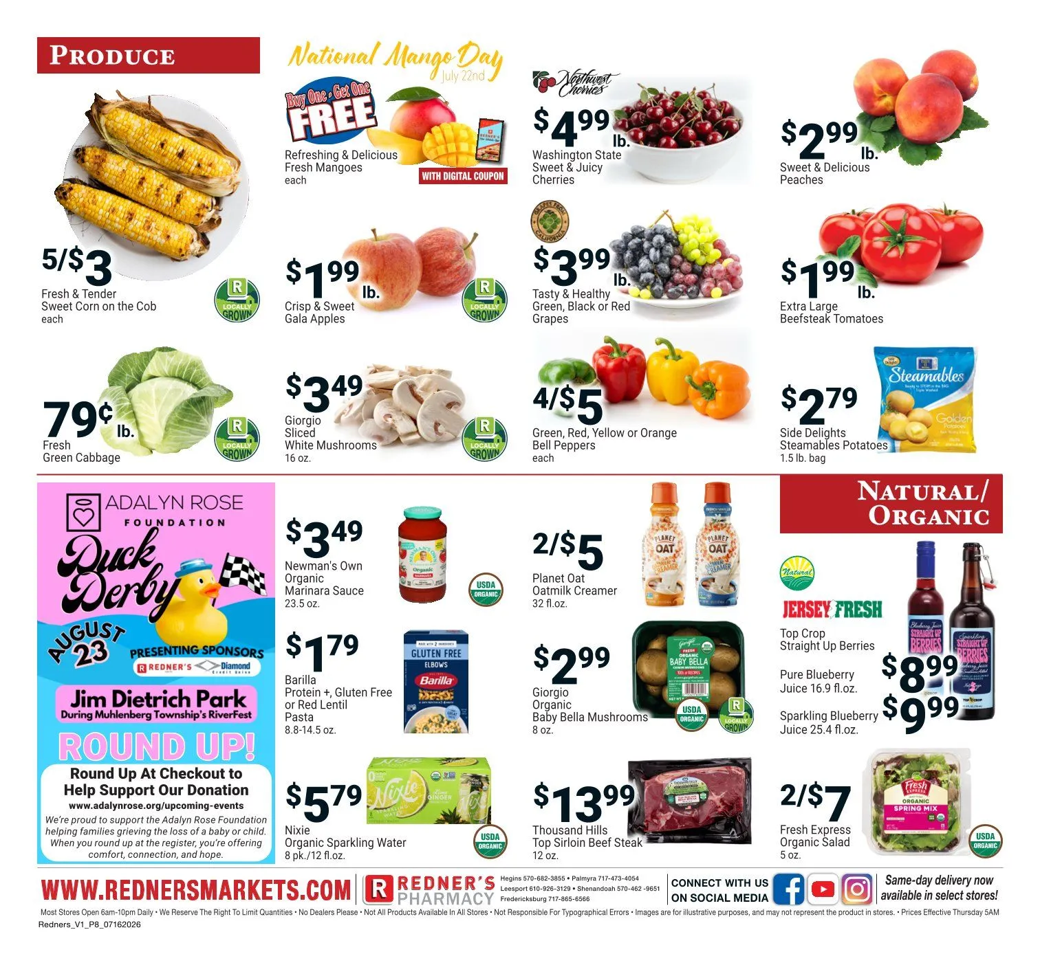 Weekly ad Redner's Market Sales from July 16 to July 22 2026 - Page 8
