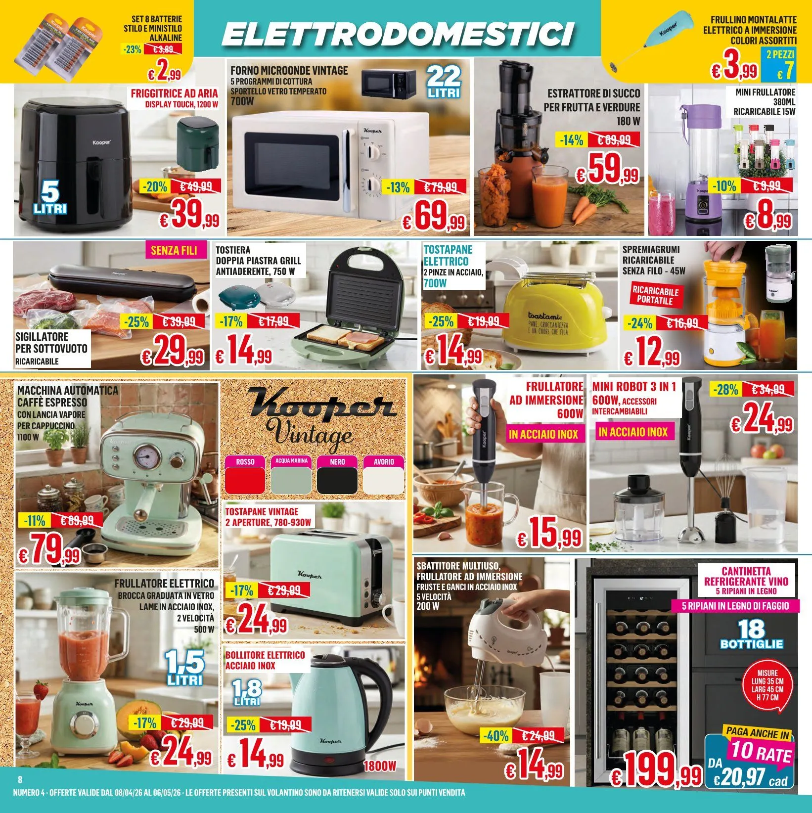 Volantino Satur da 8 aprile a 6 maggio di 2026 - Pagina del volantino 8