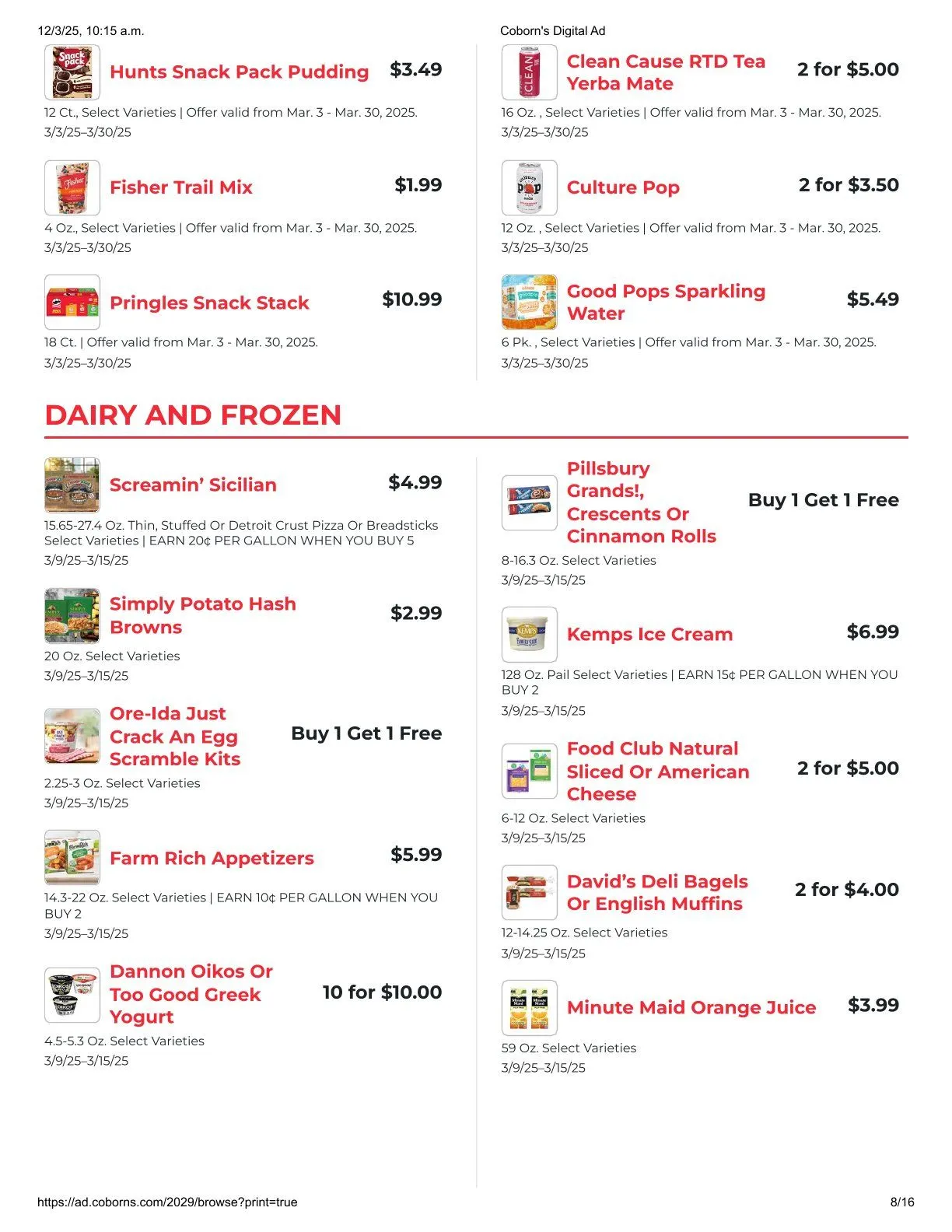 Weekly ad Coborn's Deals from March 12 to March 15 2025 - Page 8