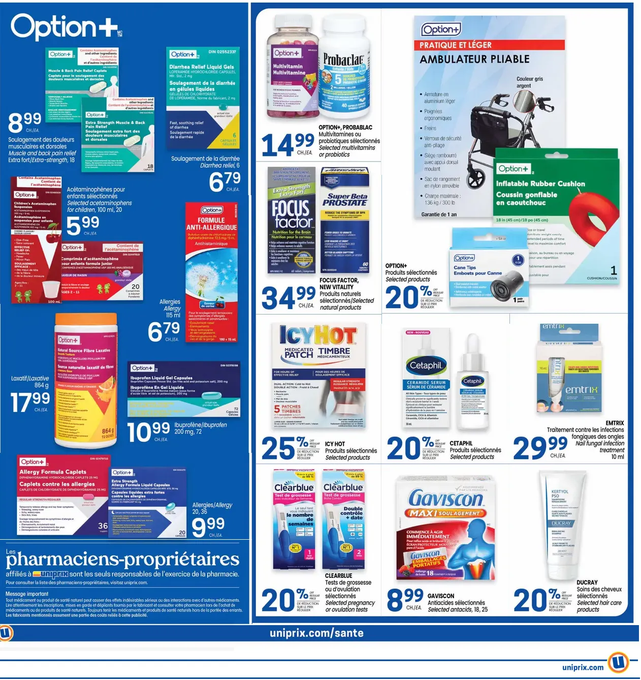 Uniprix Sales from May 7 to May 13 2026 - flyer page 8