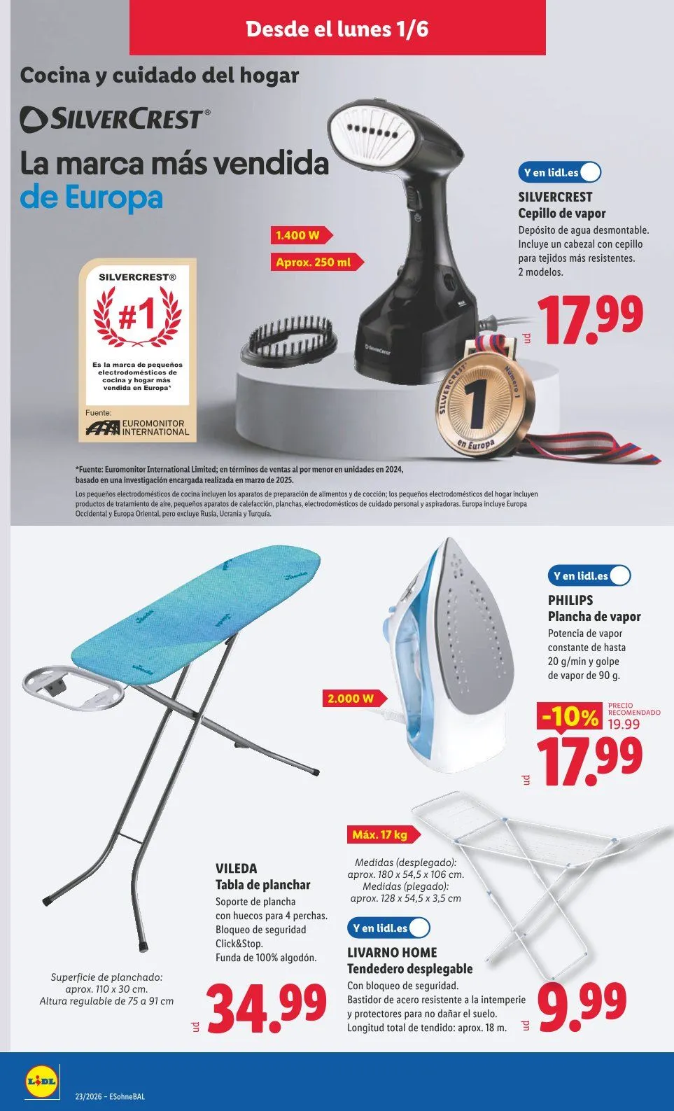 Catálogo de  Catálogos de Lidl 1 de junio al 7 de junio 2026 - Página 8