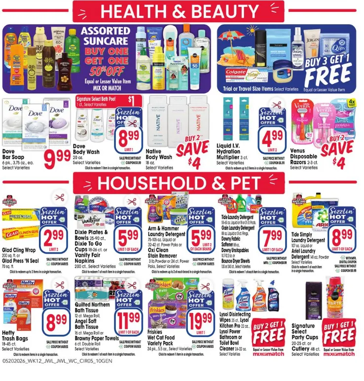 Weekly promotion Jewel Osco Sales spanning from May 20 to May 26 2026 - Page 8 for Catalogue 365