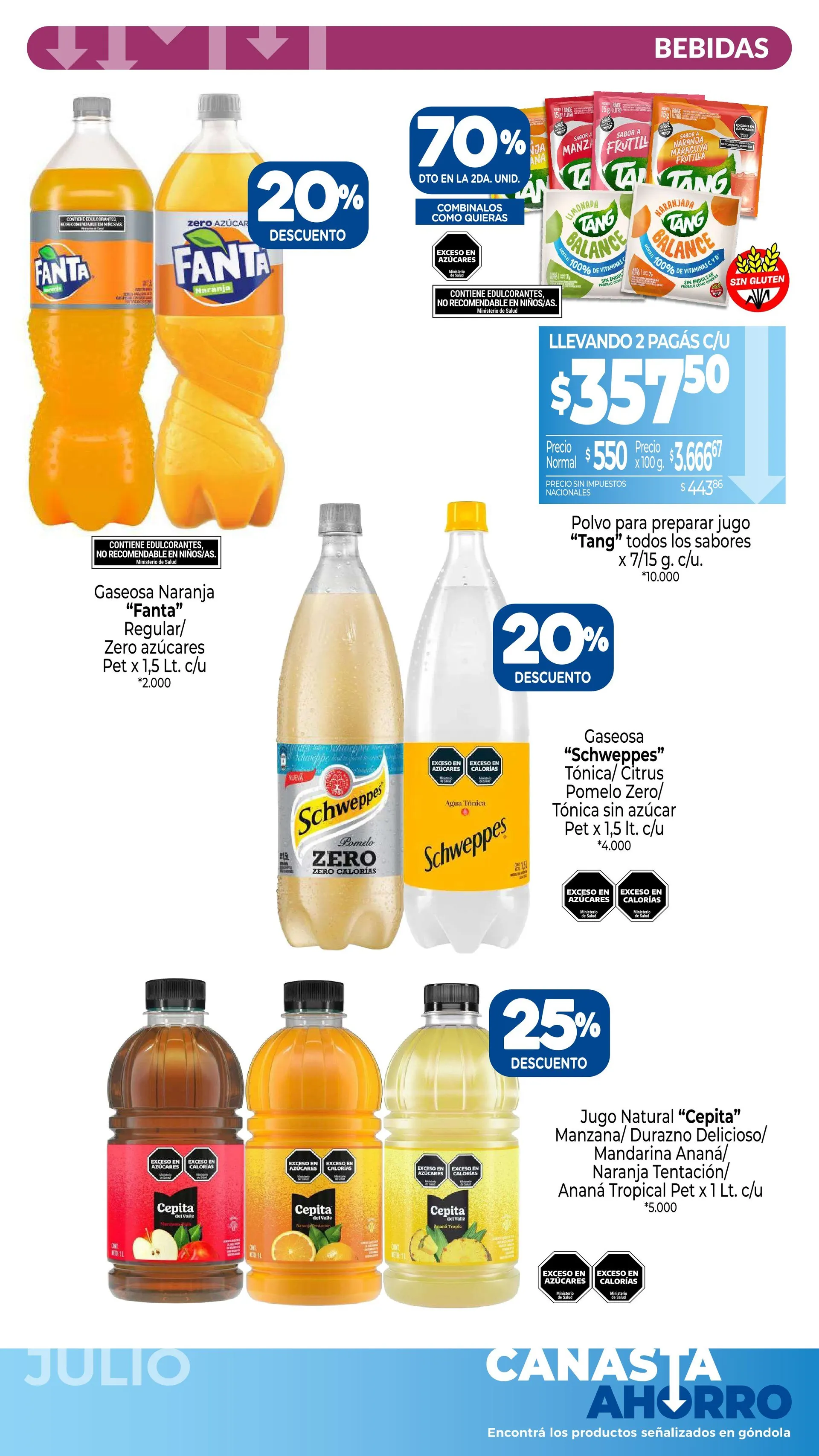 Ofertas de Ofertas La Anónima 8 de julio al 31 de julio 2026 - Página 8 del catálogo