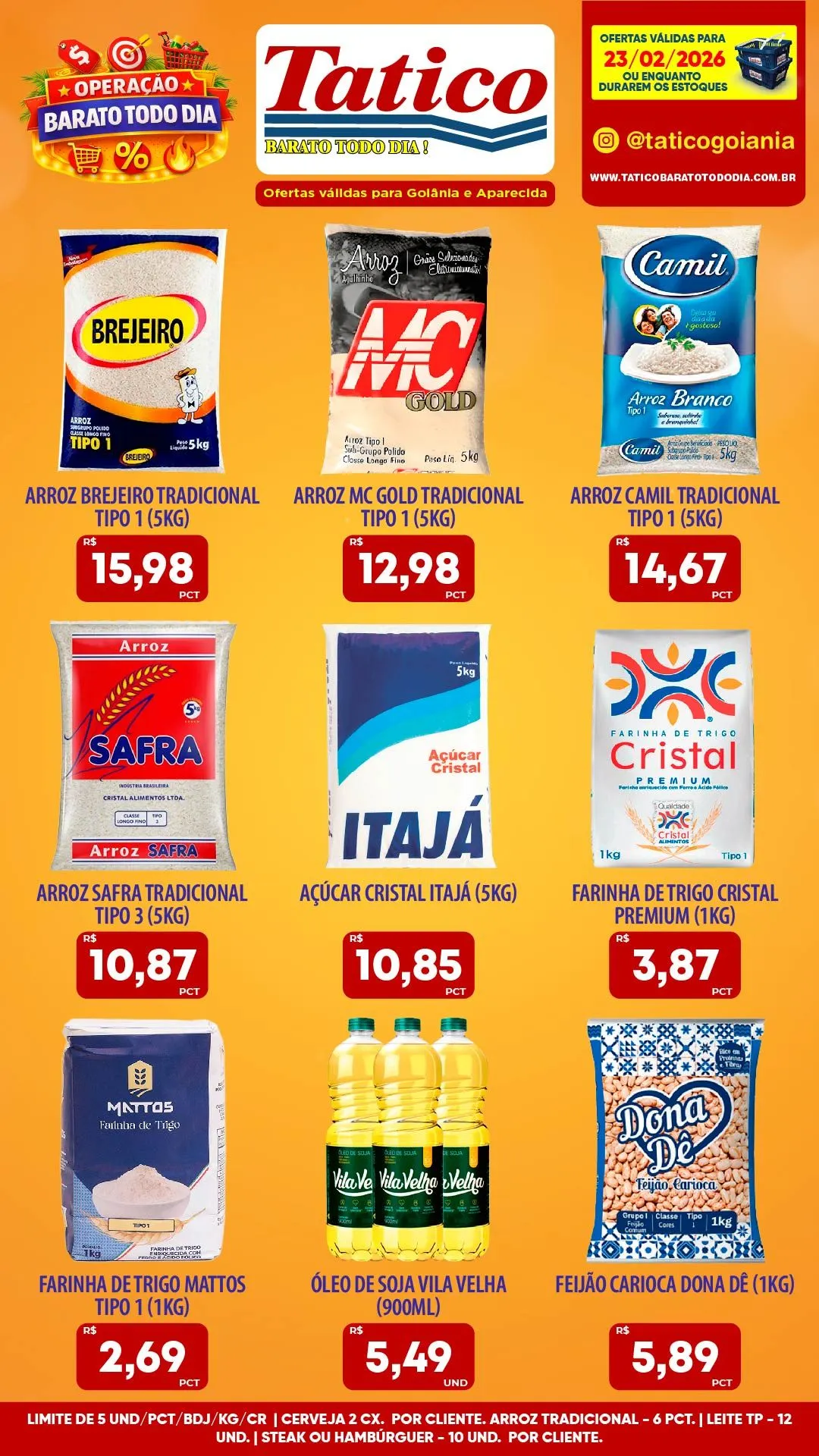 Encarte de  Folhetos Tatico  23 de fevereiro até 23 de fevereiro 2026 - Pagina 8