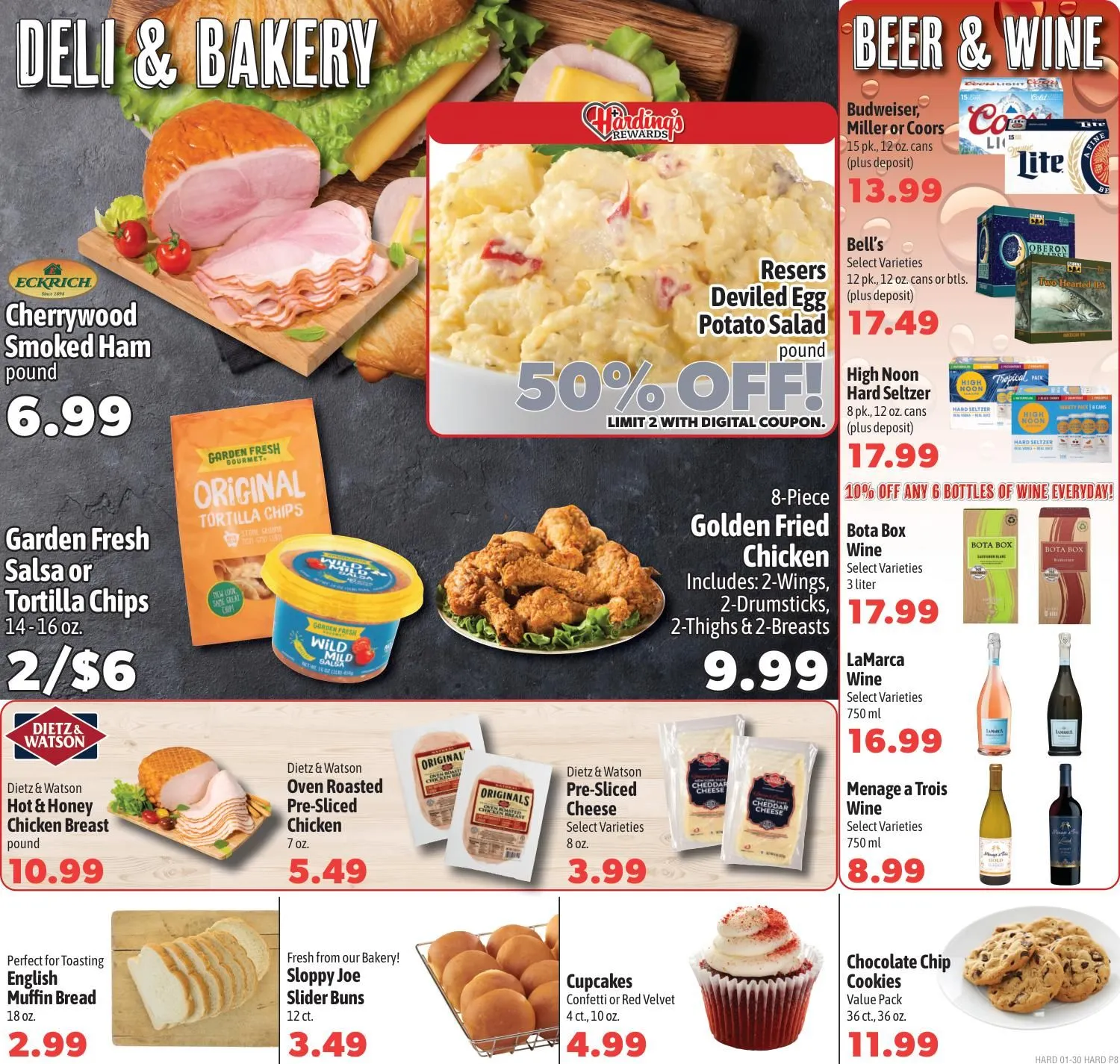 Weekly ad Harding's Markets Sales from January 30 to February 5 2026 - Page 8