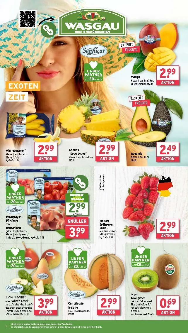 Wasgau Angebote von 10. Juni bis 14. Juni 2025 - Prospekt seite 8