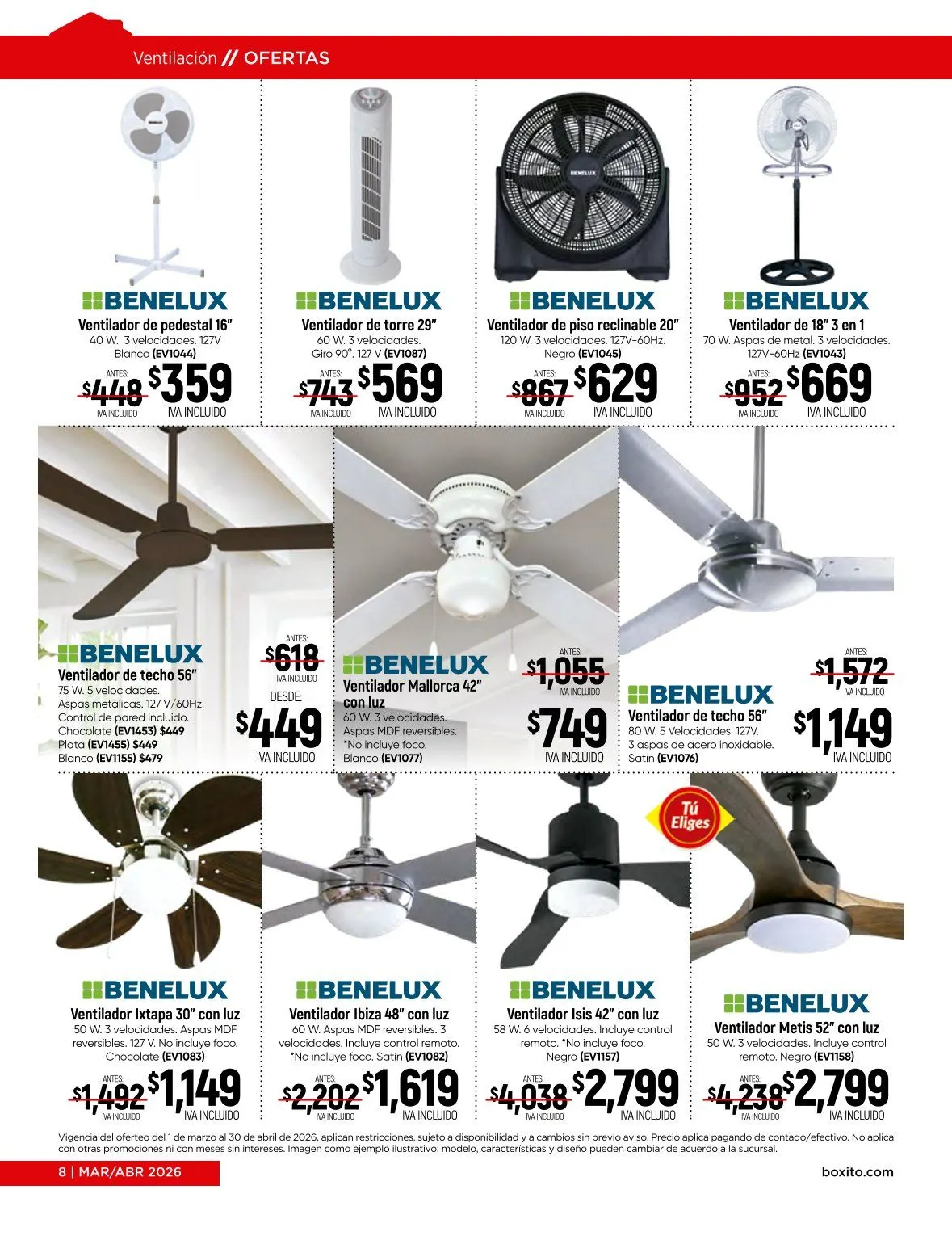 Catálogo de Boxito catálogos y ofertas 1 de marzo al 30 de abril 2026 - Pagina 8