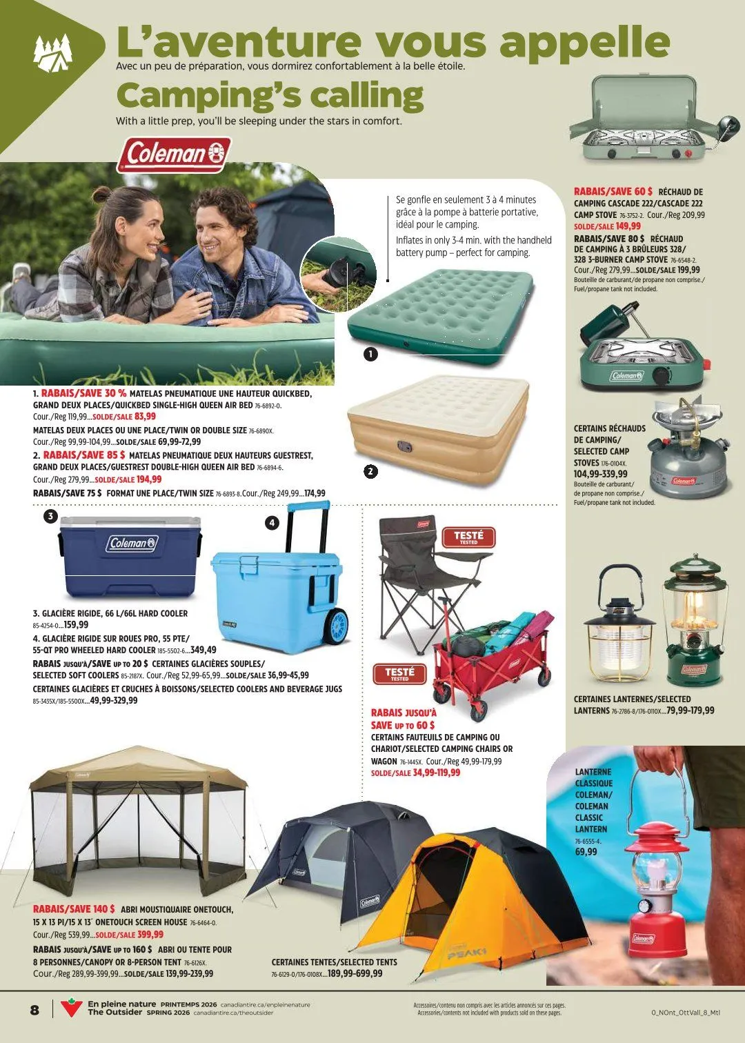 Canadian Tire Sales from May 7 to May 28 2026 - flyer page 8