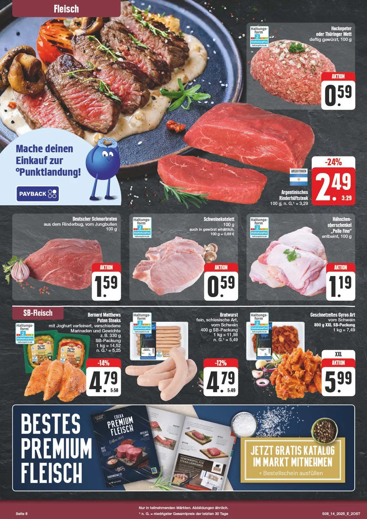 Edeka Prospekt von 31. März bis 5. April 2025 - Prospekt seite 8