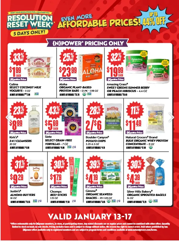 Weekly ad Natural Grocers Sales from January 13 to January 17 2026 - Page 3