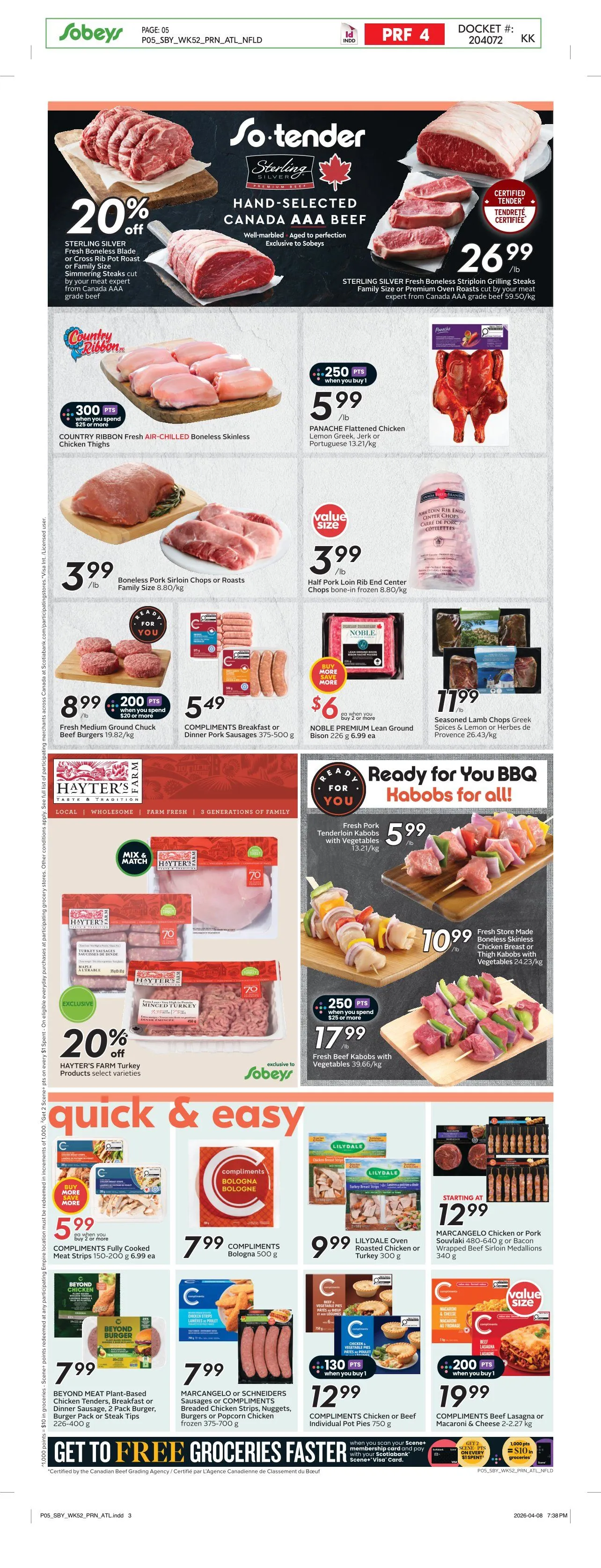 Sobeys Sales from April 23 to April 29 2026 - flyer page 8