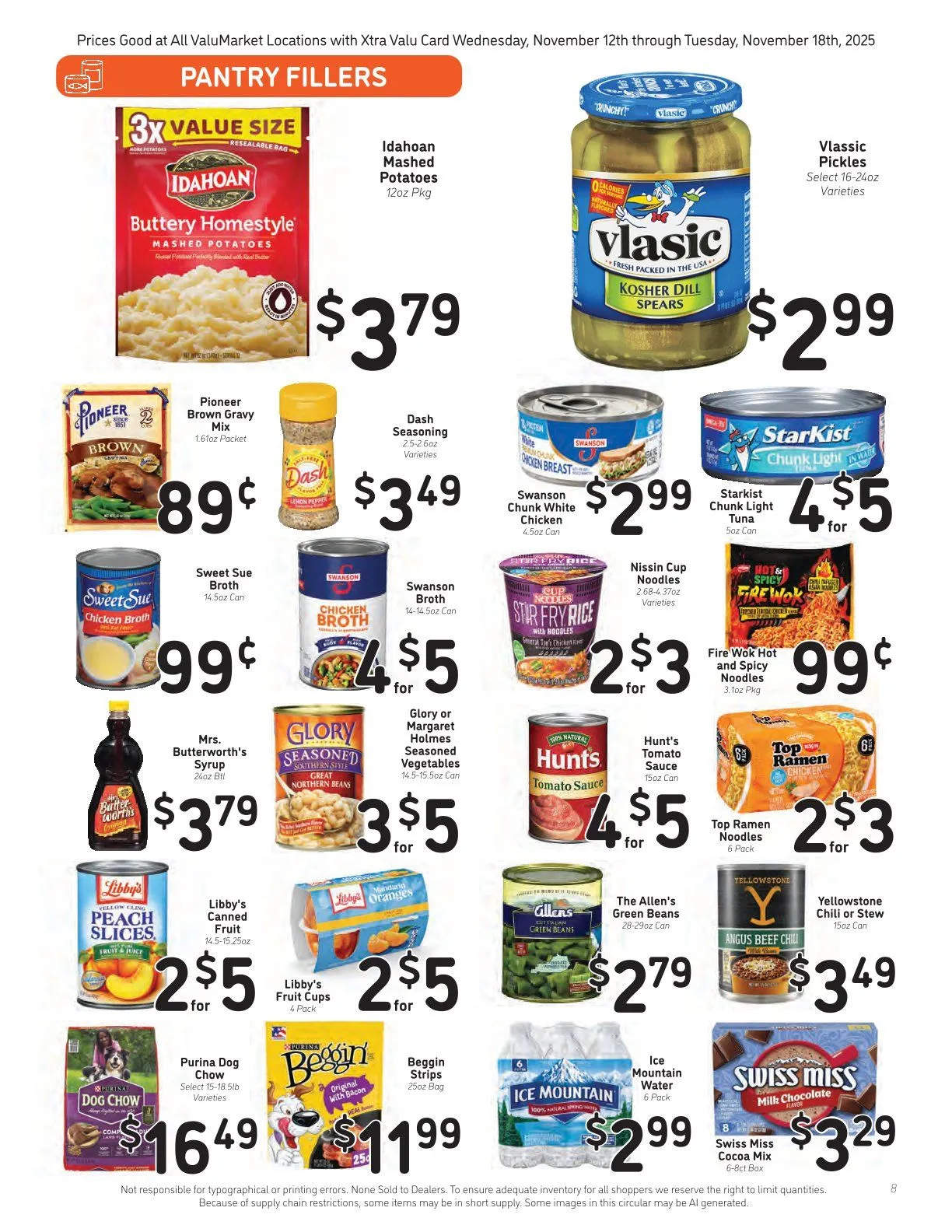Weekly ad ValuMarket Sales from November 12 to November 18 2025 - Page 8