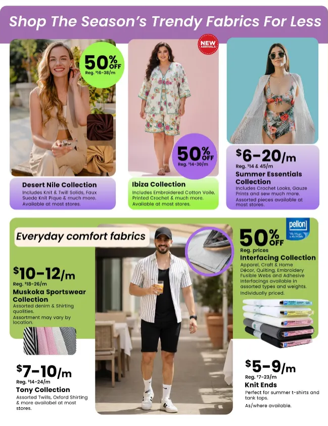 Fabricland Sales from May 1 to May 31 2026 - flyer page 8