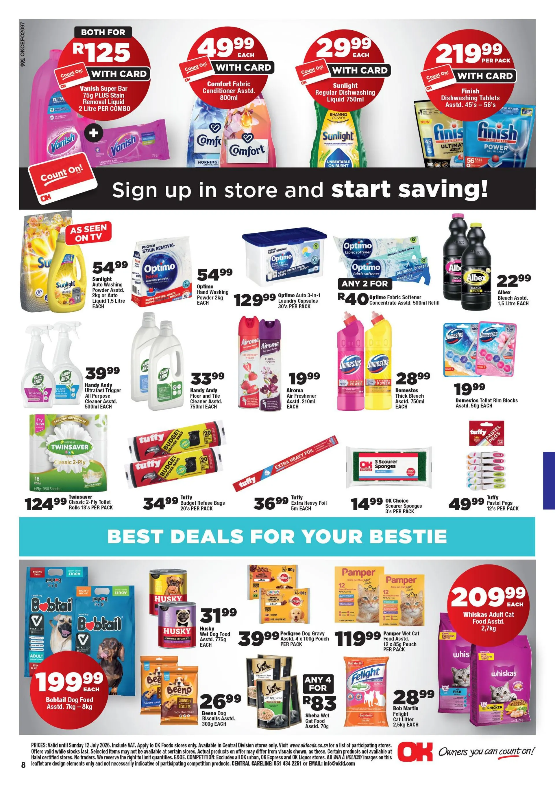 OK Foods Sales from 24 June to 12 July 2026 - Catalogue Page 8