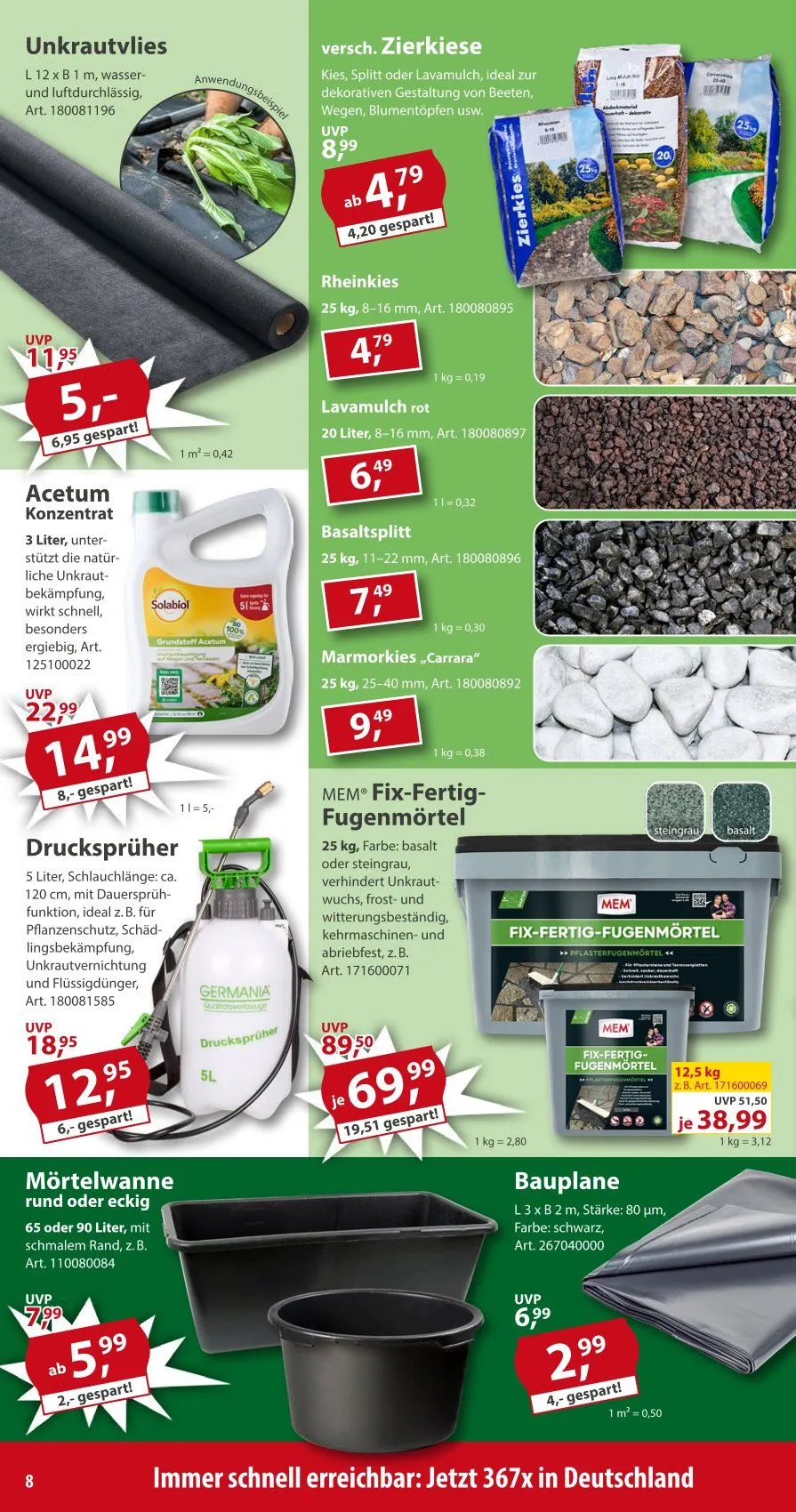 Sonderpreis-Baumarkt Angebote von 30. Mai bis 5. Juni 2026 - Prospekt seite 8