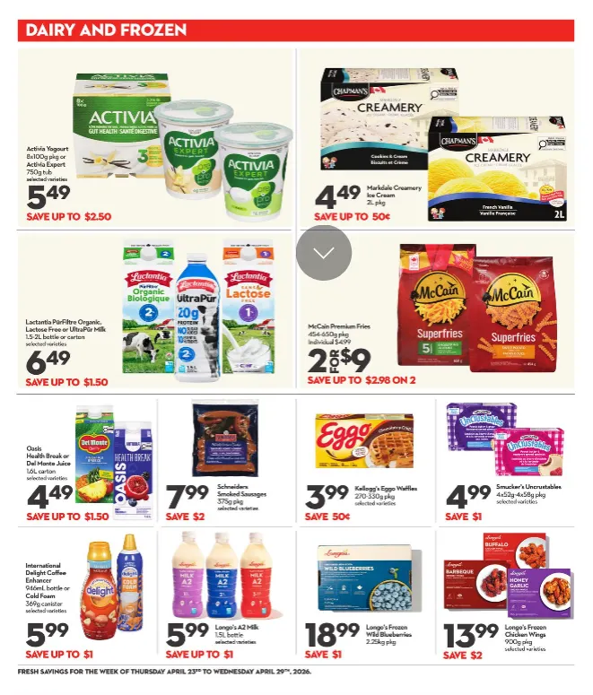 Longo's Sales from April 23 to April 29 2026 - flyer page 8