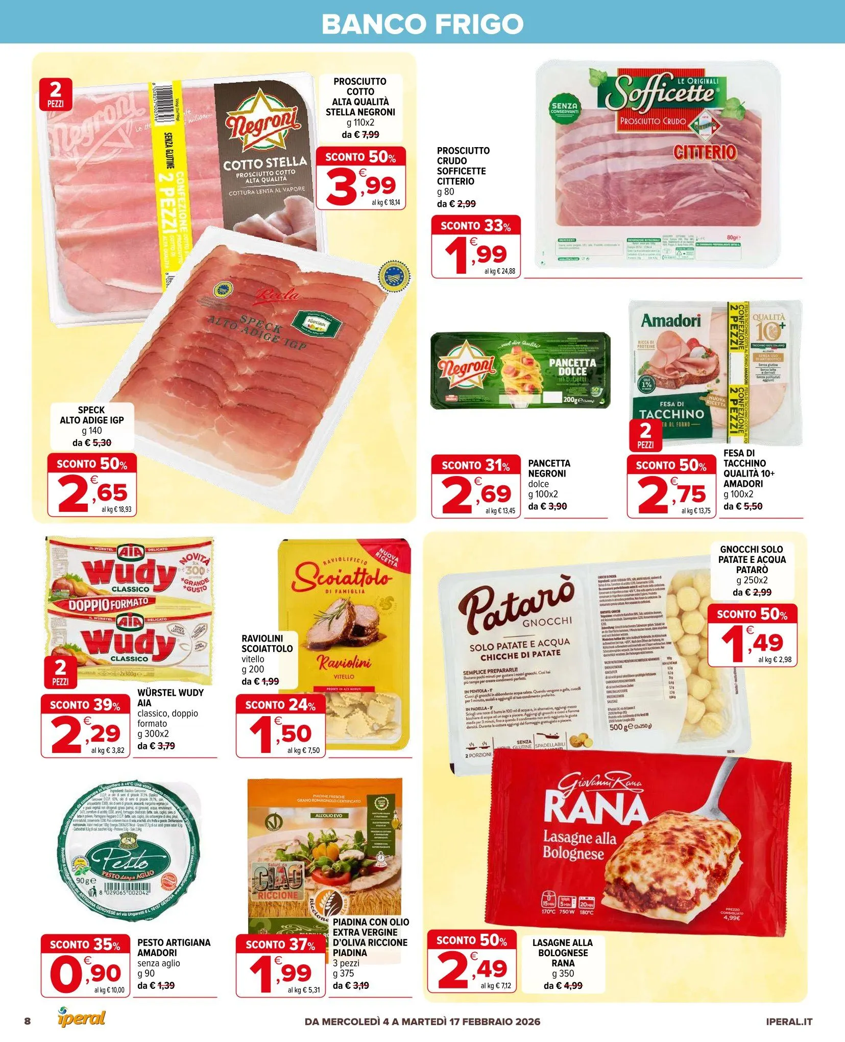 Volantini Iperal da 4 febbraio a 17 febbraio di 2026 - Pagina del volantino 8
