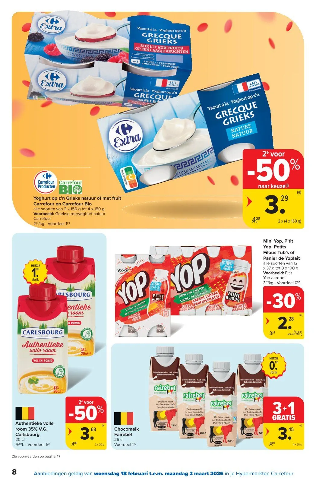 Laatste aanbiedingen in Carrefour folders van 18 februari tot 2 maart 2026 - folder pagina 8