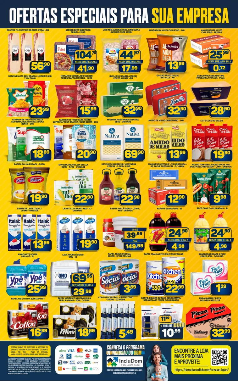 Encarte de  Folhetos Dom Atacadista 5 de março até 11 de março 2026 - Pagina 8