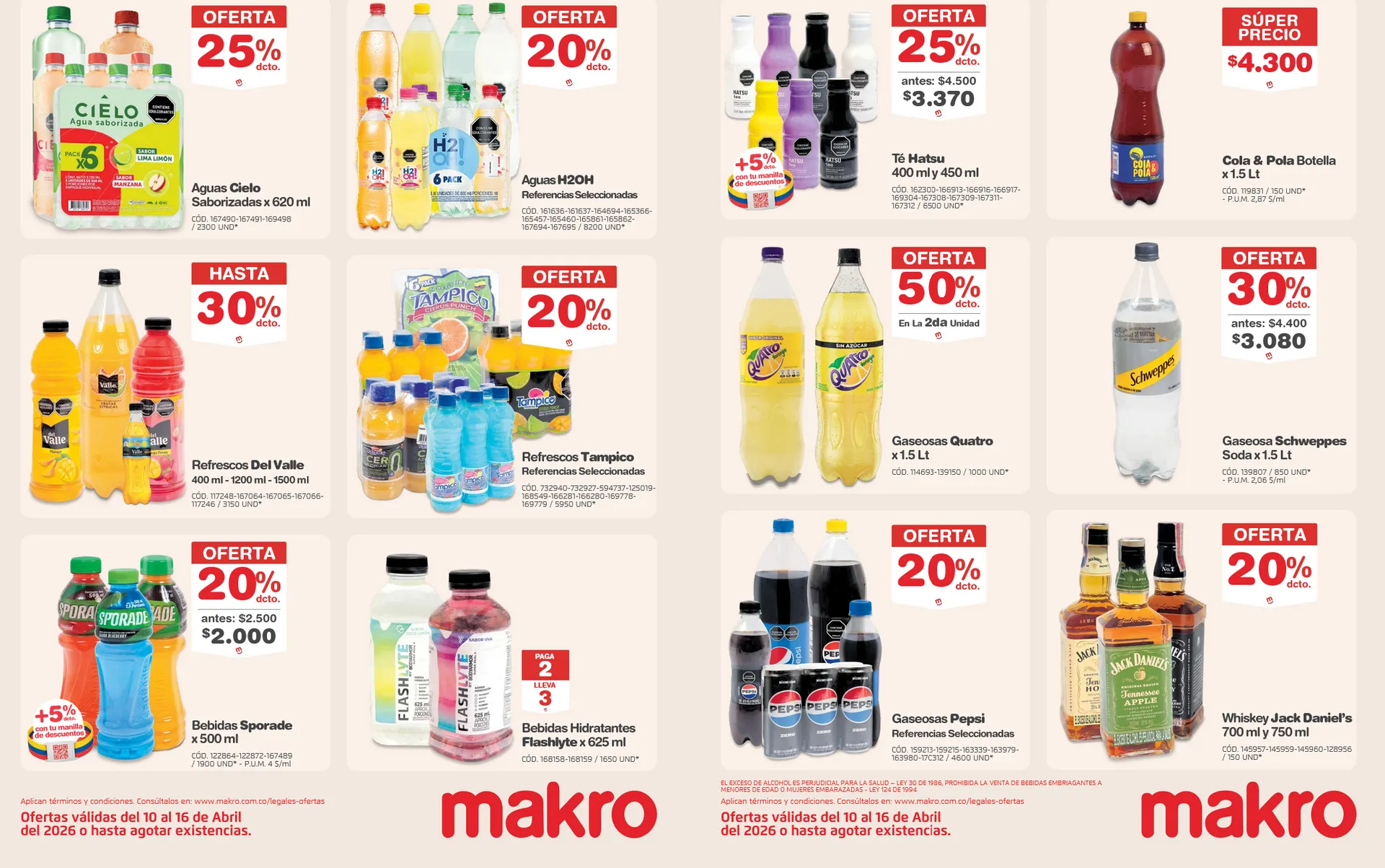 Catalogo de Makro Ofertas 10 de abril al 16 de abril 2026 - Pag 8