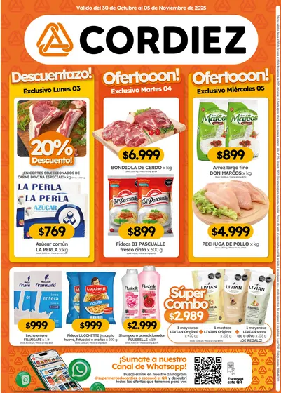 Ofertas de Ofertas Cordiez 30 de octubre al 12 de noviembre 2025 - Página 8 del catálogo