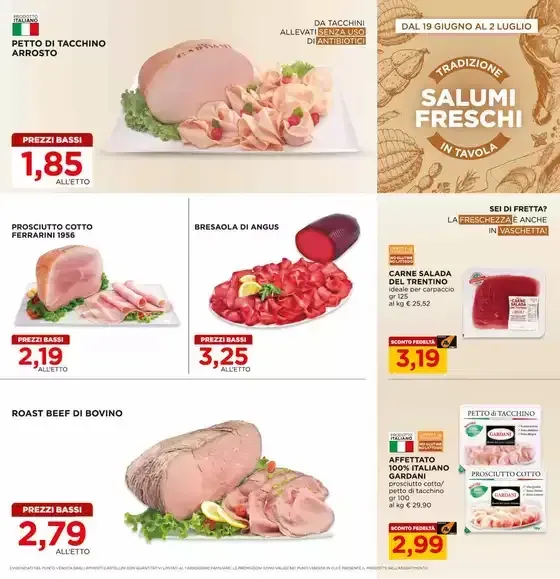 Volantini Alí supermercati da 19 giugno a 2 luglio di 2025 - Pagina del volantino 7
