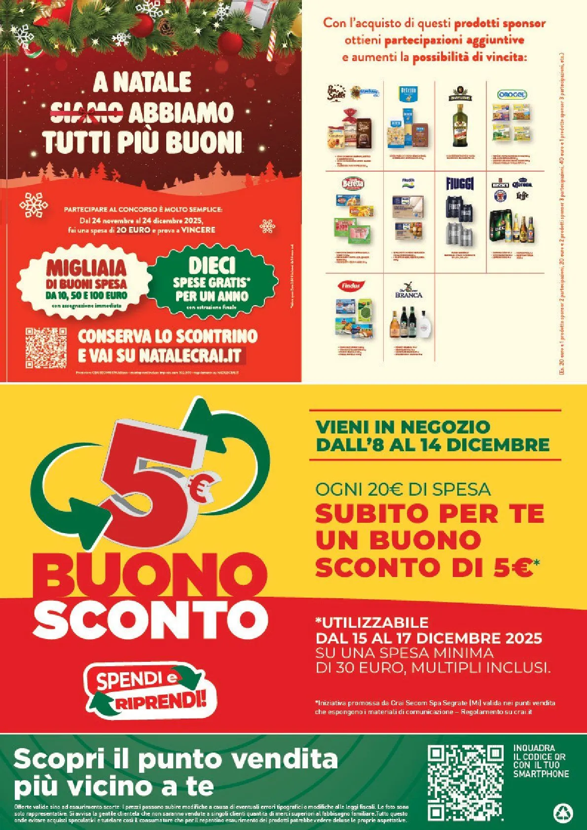  Crai Volantino da 4 dicembre a 14 dicembre di 2025 - Pagina del volantino 8