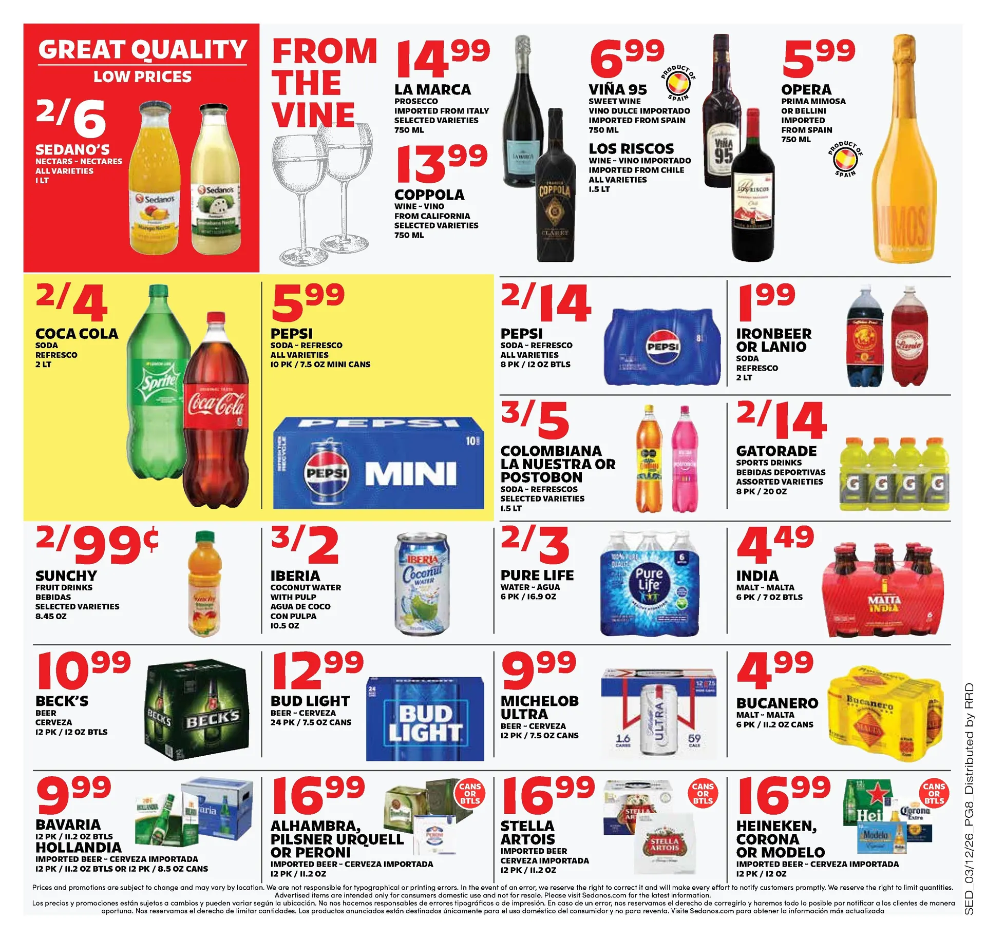 Weekly ad Sedano's weekly ads from March 11 to March 17 2026 - Page 8