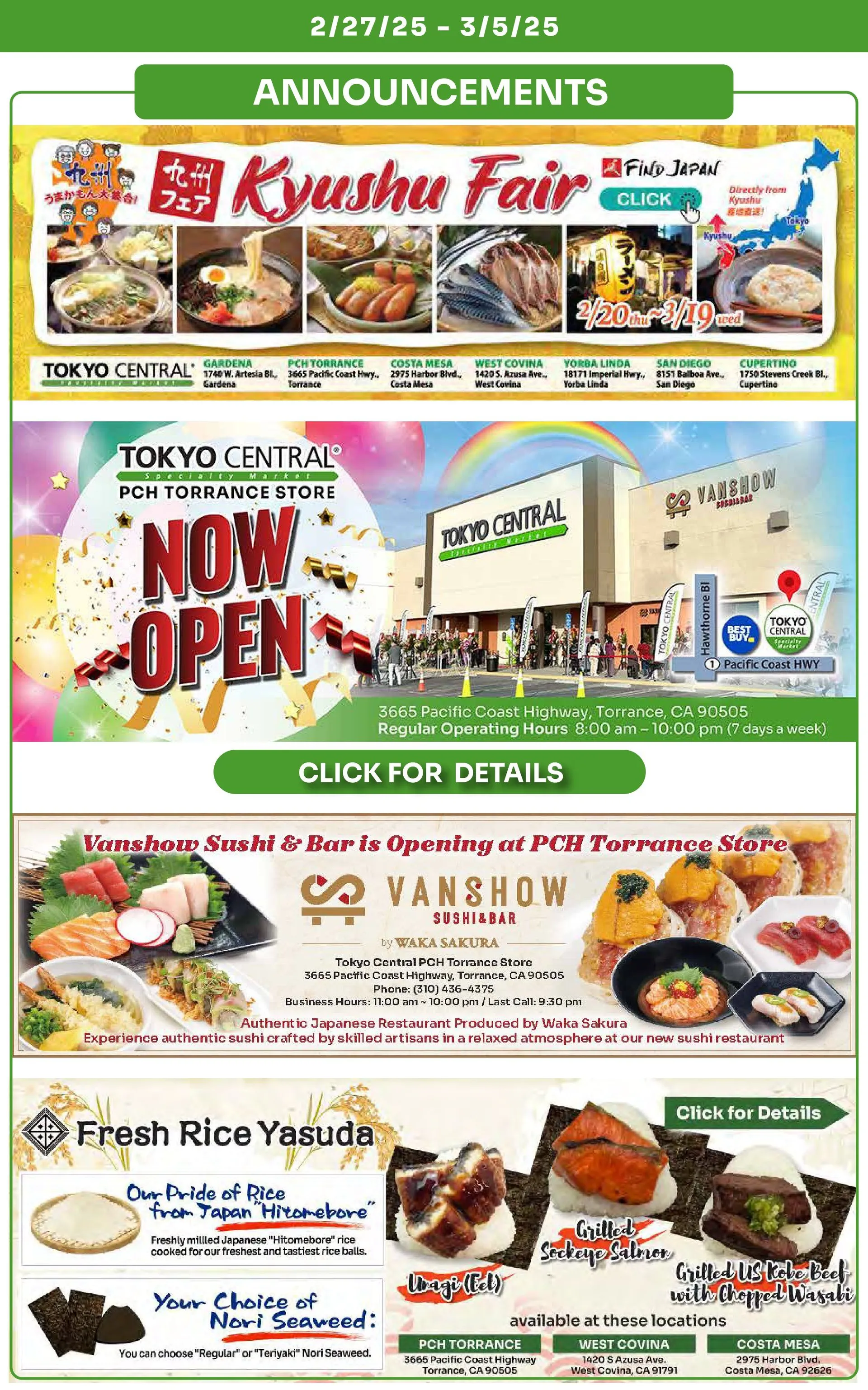 Weekly ad Tokyo Central Specialty Market Deals from February 27 to March 5 2025 - Page 8