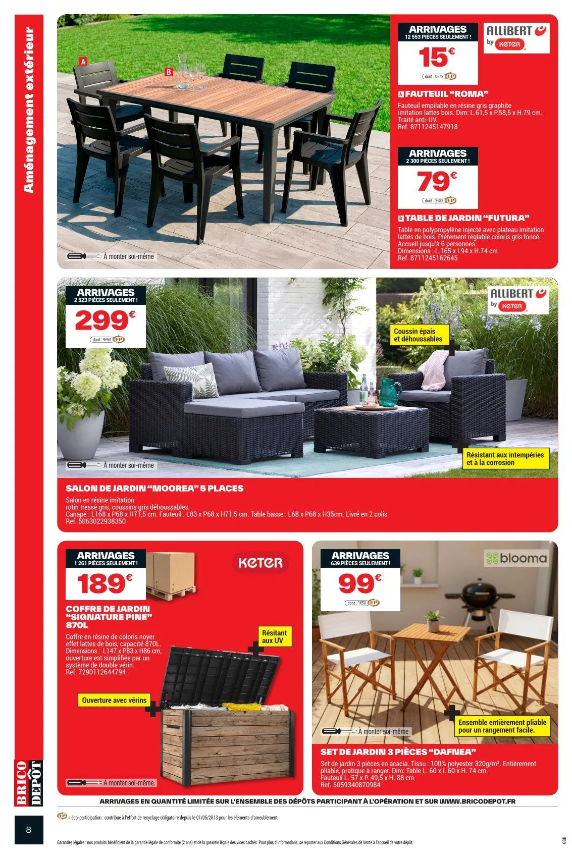 Catalogues Brico Dépôt du 22 mai au 7 juin 2026 - Catalogue page 8