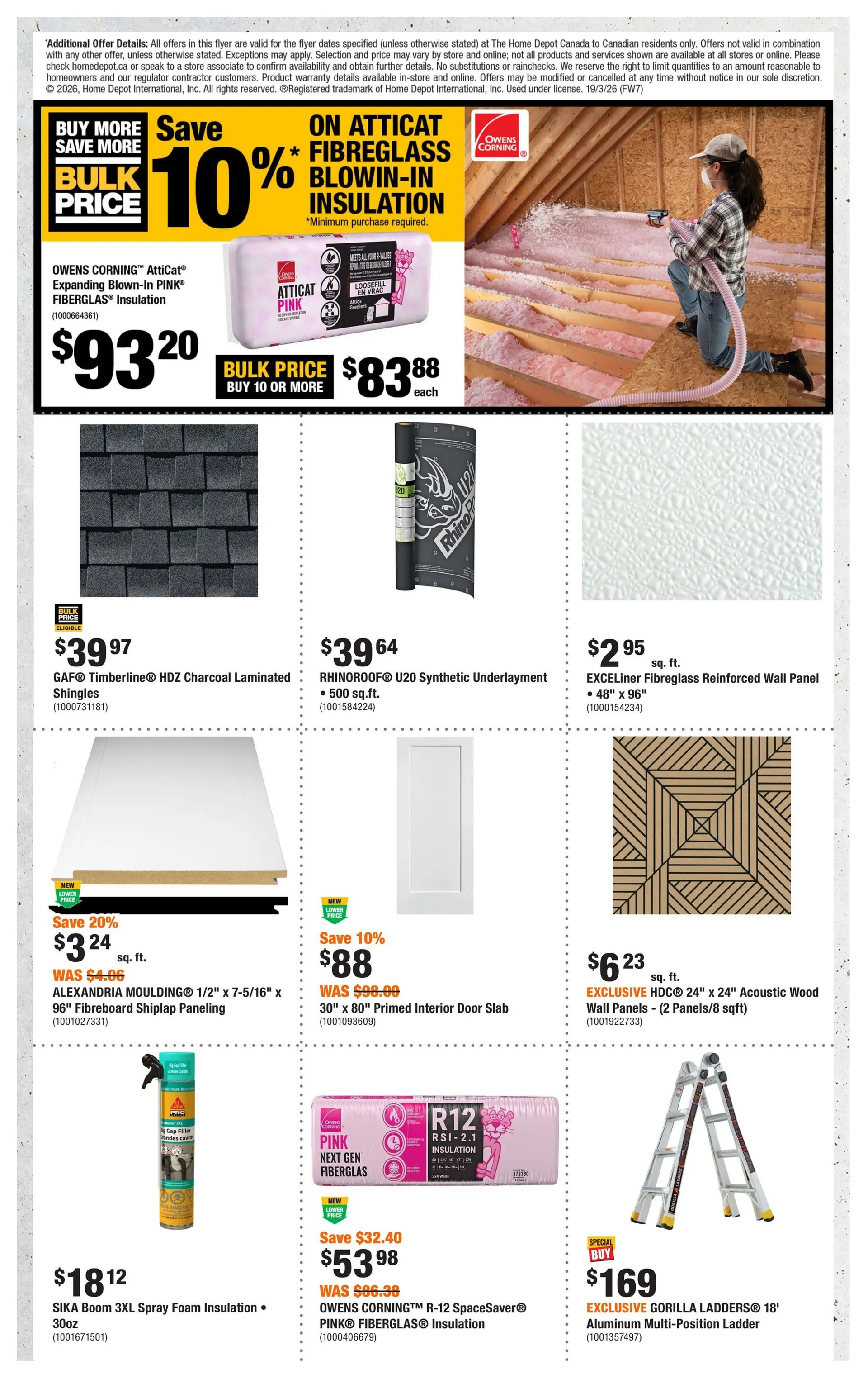 The Home Depot Sales from March 19 to April 1 2026 - flyer page 8