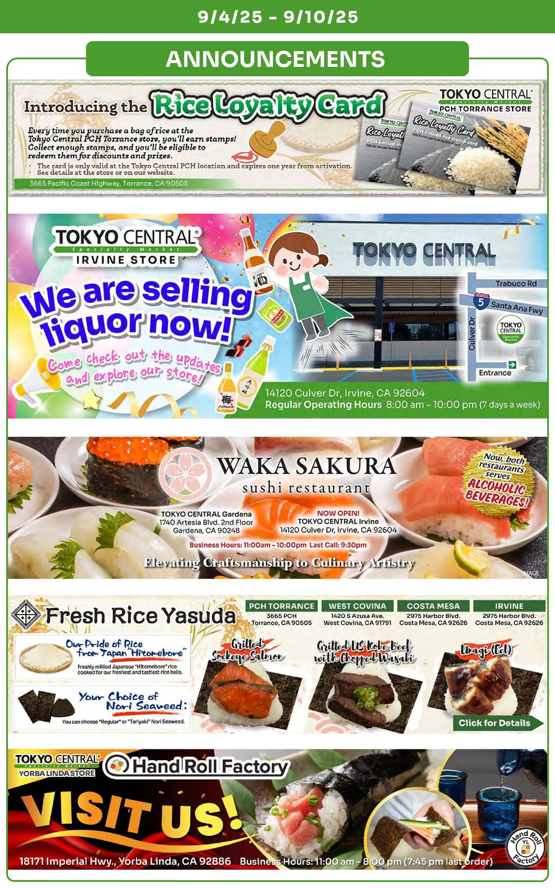Weekly ad Tokyo Central Specialty Market Sales from September 4 to September 10 2025 - Page 8