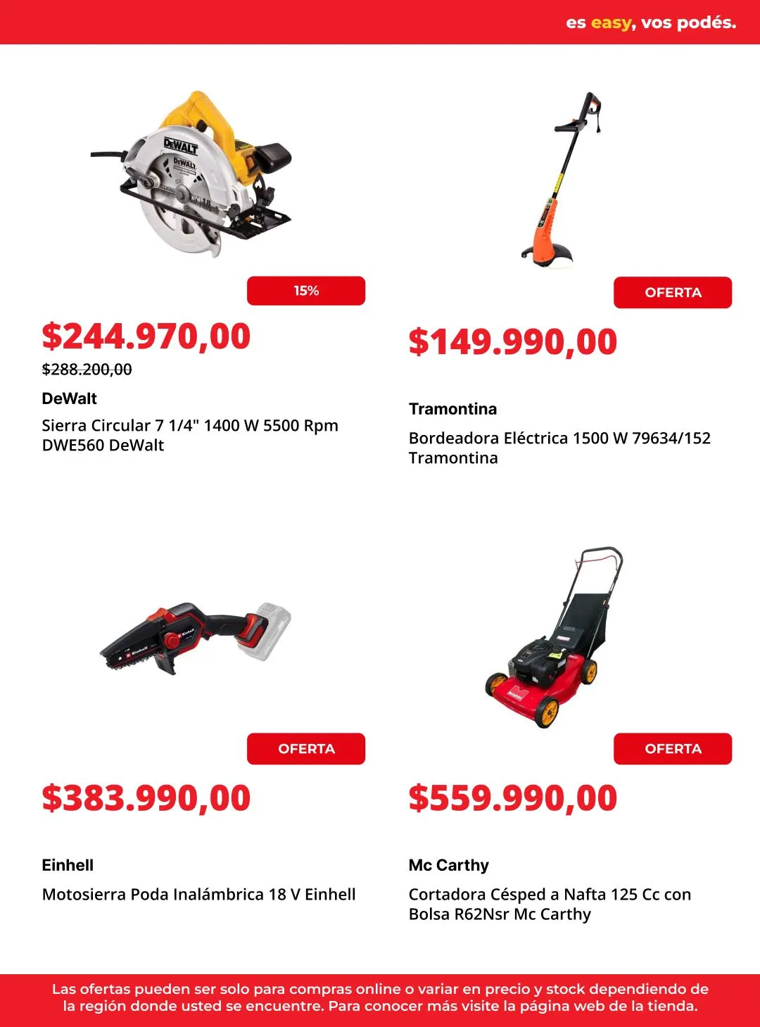 Catálogo de Easy Ofertas 19 de junio al 3 de julio 2026 - Página 7