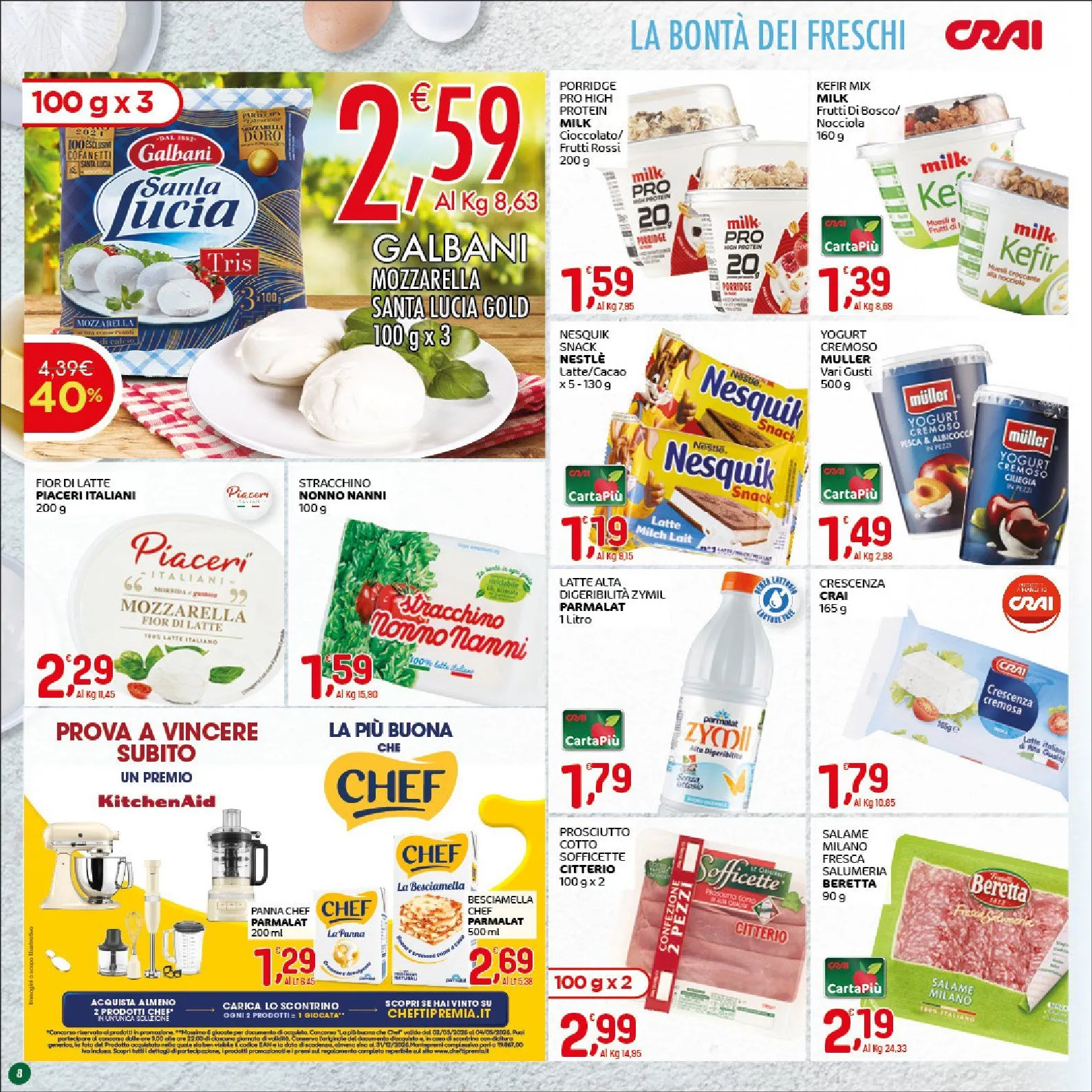 Volantini Crai da 26 marzo a 6 aprile di 2026 - Pagina del volantino 8