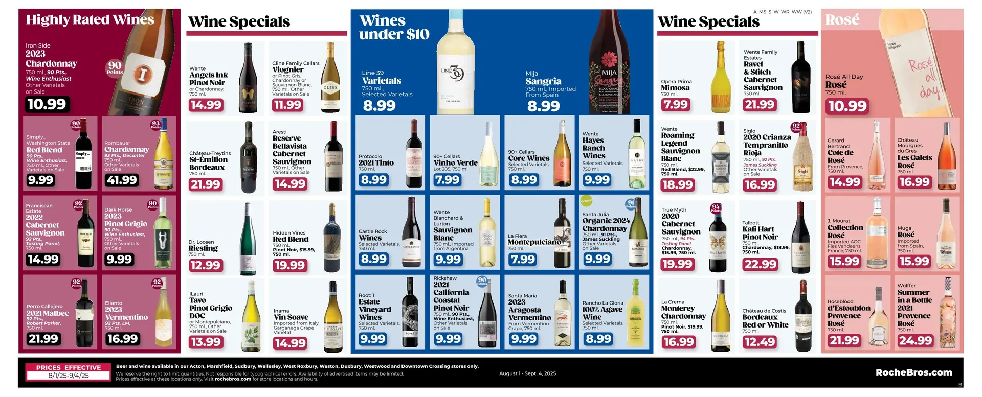 Weekly ad Roche Bros. Sales from August 29 to September 4 2025 - Page 8