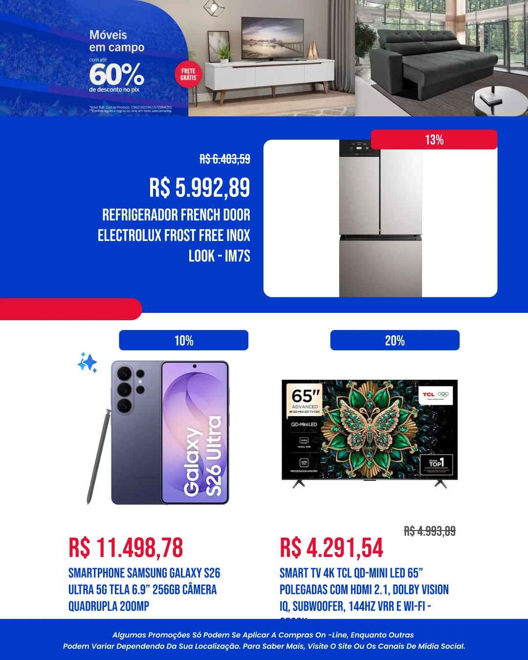 Encarte de Casas Bahia Ofertas 20 de maio até 8 de junho 2026 - Pagina 8